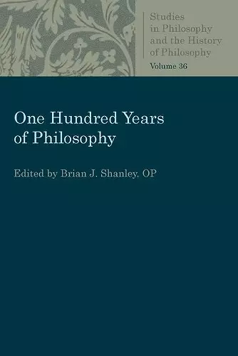 One Hundred Years of Philosophy cover