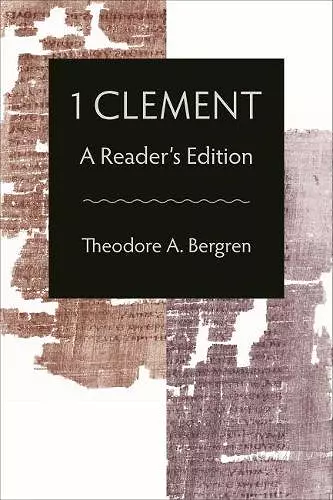 1 Clement cover