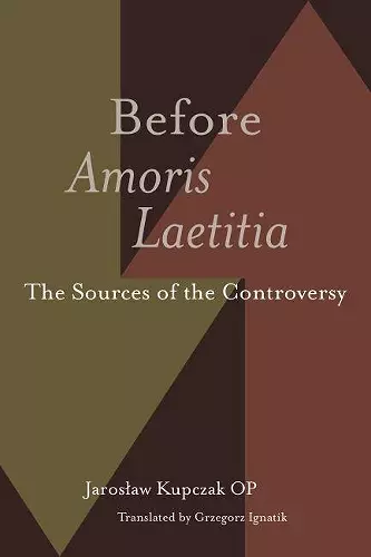 Before Amoris Laetitia cover