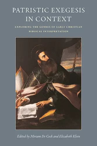 Patristic Exegesis in Context cover