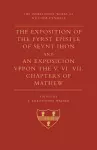 The Exposition of 1 John and An Exposition upon Matthew V-VII cover