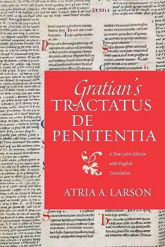 Gratian's Tractatus De Penitentia cover
