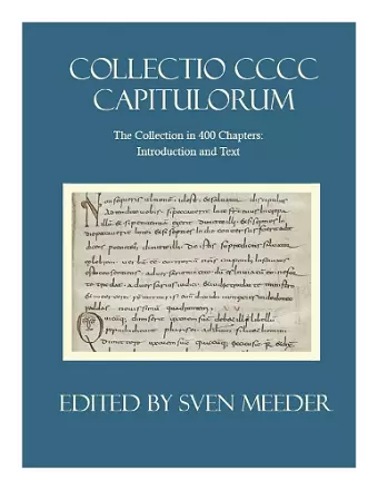 Collectio CCC Capitulorum, the Collection in 400 Chapters cover