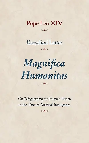 Encyclical Letter Magnifica Humanitas cover