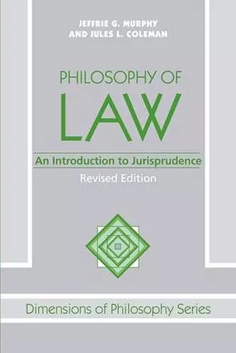 Philosophy Of Law cover