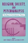 Religion, Society, And Psychoanalysis cover