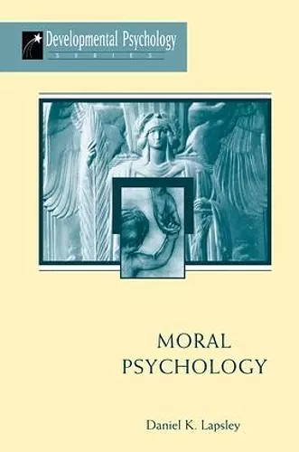 Moral Psychology cover