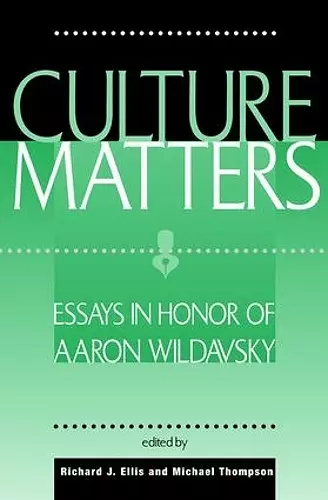 Culture Matters cover