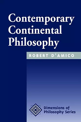 Contemporary Continental Philosophy cover