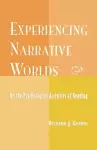 Experiencing Narrative Worlds cover
