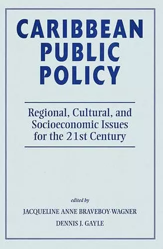 Caribbean Public Policy cover