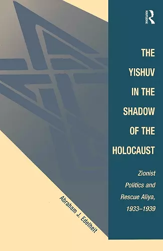 The Yishuv In The Shadow Of The Holocaust cover