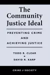 The Community Justice Ideal cover