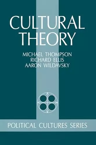 Cultural Theory cover