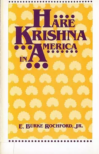 Hare Krishna In America cover