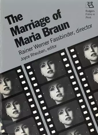 The Marriage of Maria Braun cover