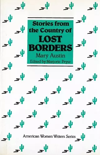 Stories from the Country of Lost Borders cover