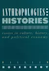 Anthropologies and Histories cover