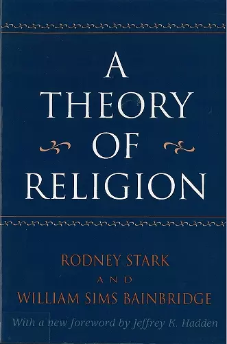 A Theory of Religion cover