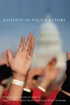 Patients as Policy Actors cover