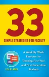 33 Simple Strategies for Faculty cover