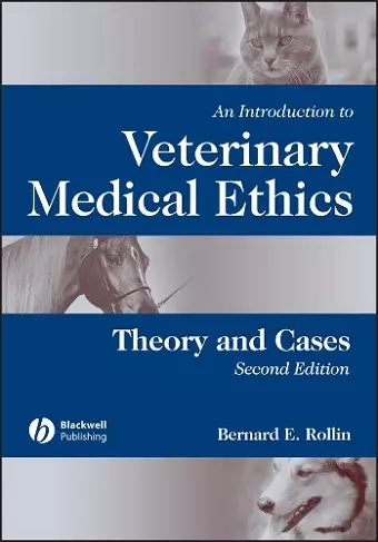 An Introduction to Veterinary Medical Ethics cover