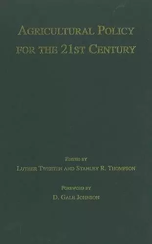 Agricultural Policy for the 21st Century cover