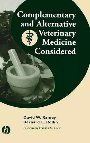 Complementary and Alternative Veterinary Medicine Considered cover