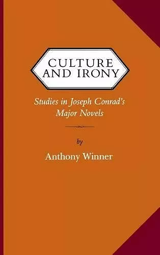 Culture and Irony cover