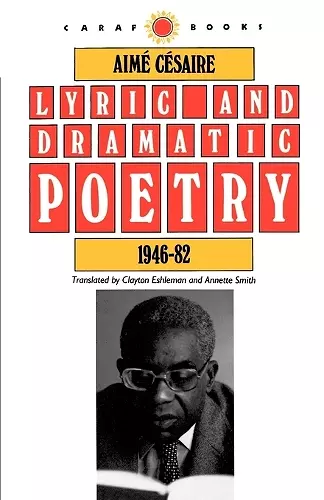 Lyric and Dramatic Poetry, 1946-82 cover