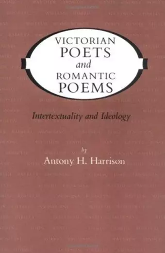 Victorian Poets and Romantic Poems cover