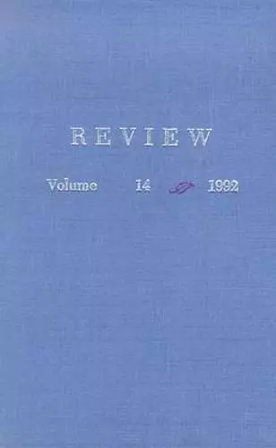 Review v. 14 cover