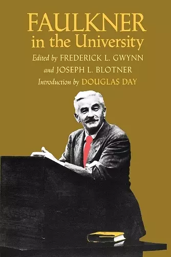 Faulkner in the University cover