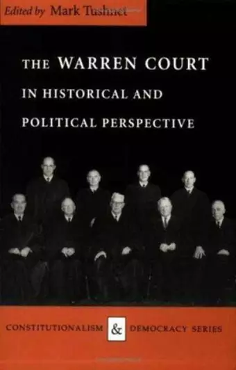 The Warren Court in Historical and Political Perspective cover