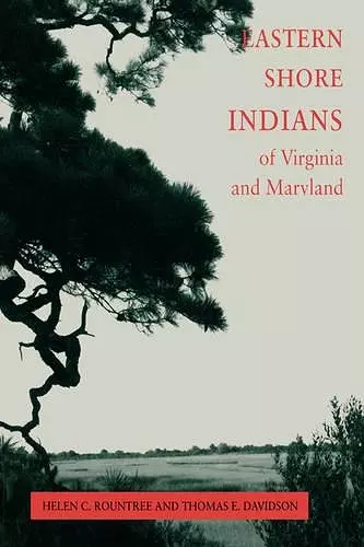 Eastern Shore Indians of Virginia and Maryland cover