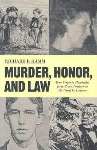 Murder, Honor and Law cover