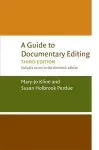 A Guide to Documentary Editing cover