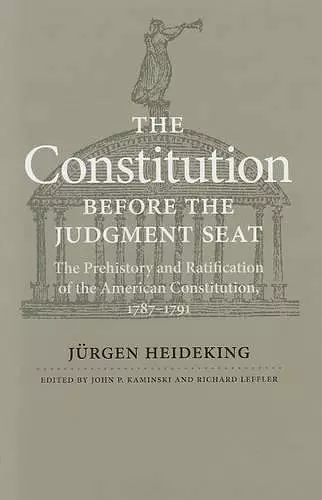 The Constitution before the Judgment Seat cover