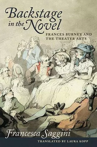 Backstage in the Novel cover