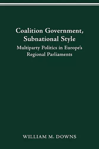 Coalition Government, Subnational Style cover