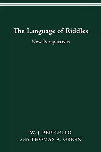 The Language of Riddles cover