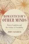 Romanticism's Other Minds cover