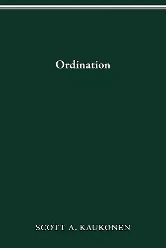 Ordination cover