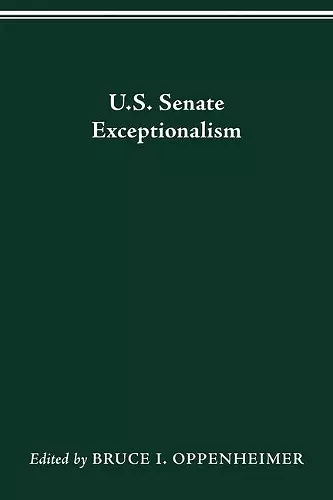 U.S. Senate Exceptionalism cover