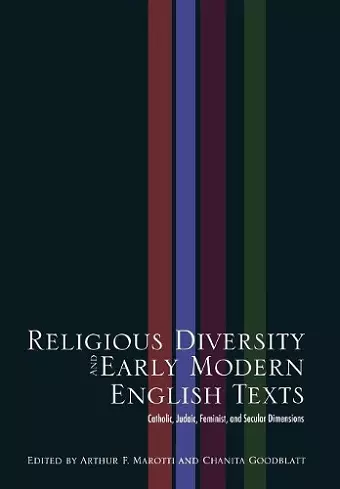 Religious Diversity and Early Modern English Texts cover