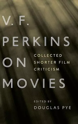 V.F. Perkins on Movies cover