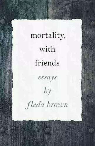 Mortality, with Friends cover