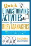 Quick Brainstorming Activities for Busy Managers cover