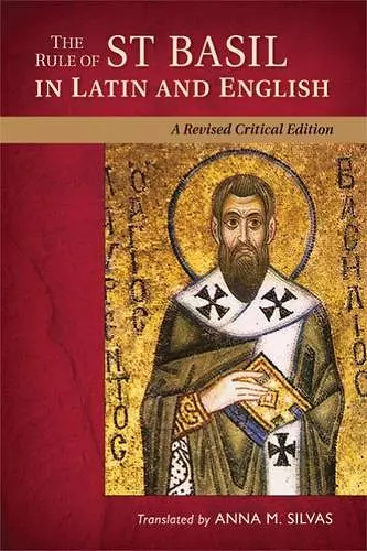 The Rule of St. Basil in Latin and English cover