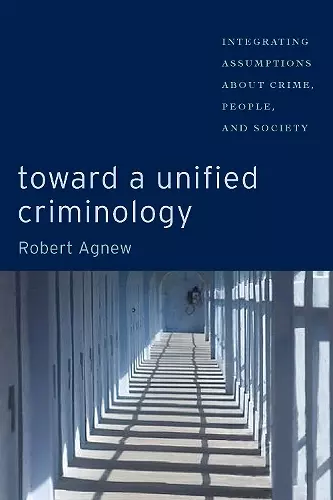 Toward a Unified Criminology cover